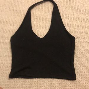 Black brandy Melville halter top